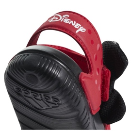 Sandale Adidas Disney M7M AltaSwim Jr CQ0108 negru roșu 2