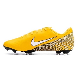Pantofi de fotbal Nike Mercurial Vapor 12 Elite Neymar Fg Jr AR4091-710 galben despre ł vol 1