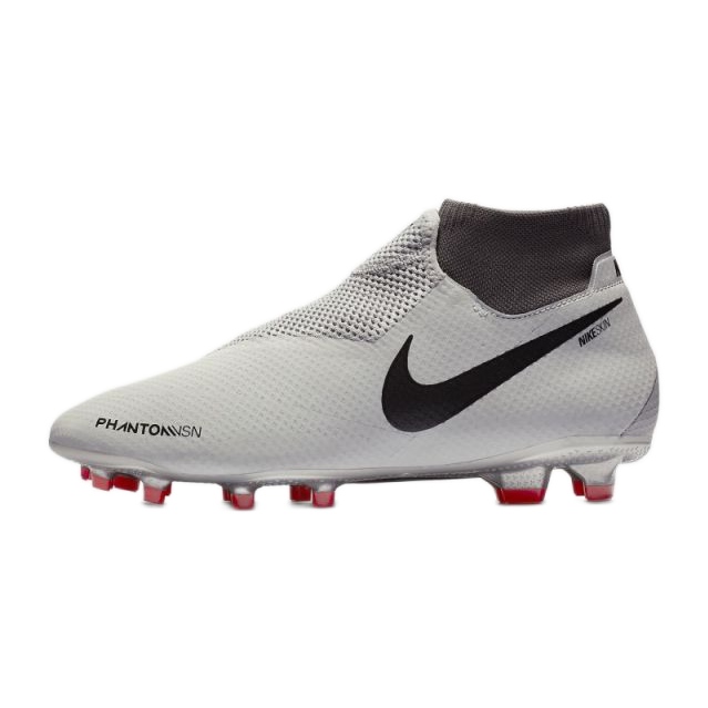 Pantofi de fotbal Nike Phantom Vsn Pro Df Fg AO3266-060 alb gri 1