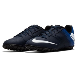 Pantofi de fotbal Nike BombaX Tf Jr 826488-414 negru negru 2