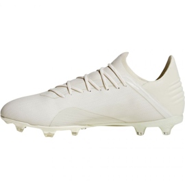 Ghete de fotbal Adidas X 18.2 Fg M DB2181 alb alb 1
