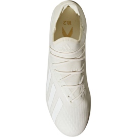 Ghete de fotbal Adidas X 18.2 Fg M DB2181 alb alb 2