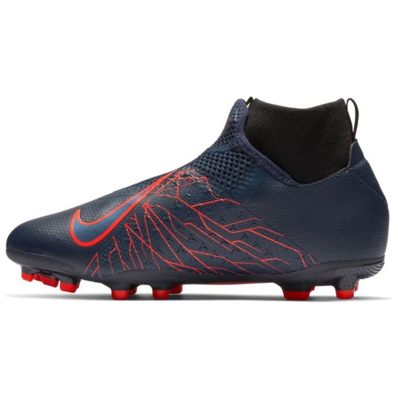 Nike Phantom Vsn Academy Df Fg Jr AO3287-440 albastru albastru marin 1