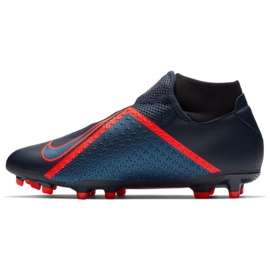 Pantofi de fotbal Nike Phantom Vsn Academy Df Fg M AO3258-440 albastru albastru marin 1