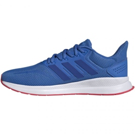 Pantofi de alergare adidas Falcon M F36207 albastru 1