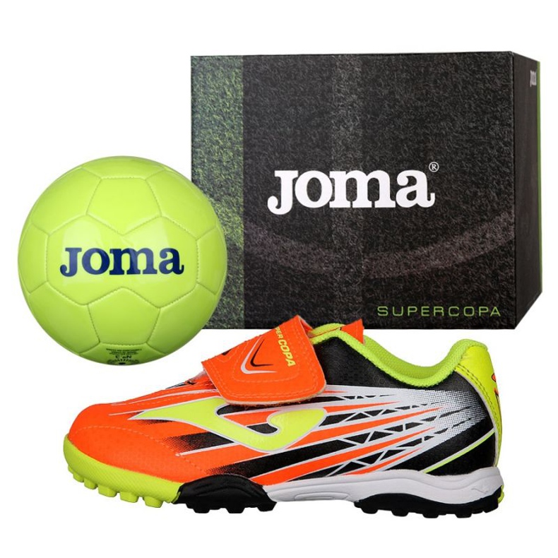 Ghete de fotbal Joma Super Copa Jr Tf SCJS.908.TF + Minge gratuită multicolor multicolor 1