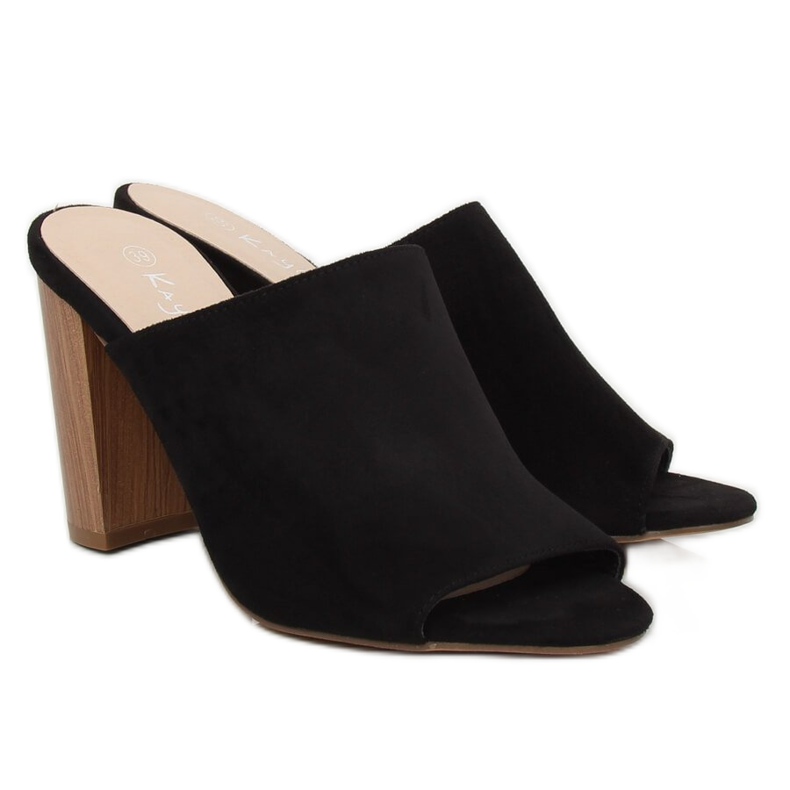 Negru 88010 Tocuri înalte negre 2