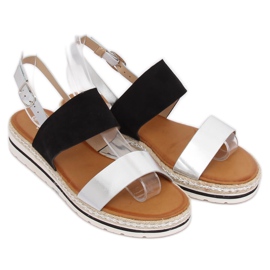 Sandale dama negre F056 Negre negru 1