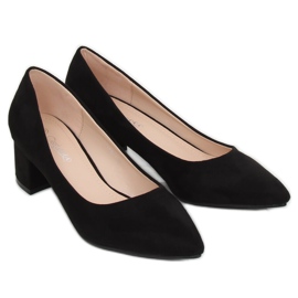 Black Pumps tocuri mici negru G-136 Negru 1