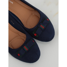 Balerini femei bleumarin bleumarin X-3 Azul Marino albastru marin 1