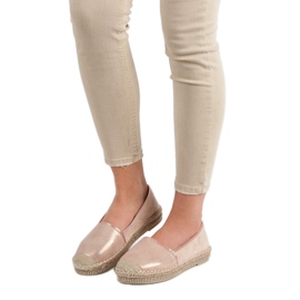 Lucky Shoes Espadrile cu pulbere cu cristale roz 2 Lucky Shoes Espadrile cu pulbere cu cristale roz 2