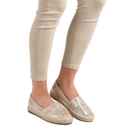 Lucky Shoes Espadrile cu jeturi galben 1 Lucky Shoes Espadrile cu jeturi galben 1
