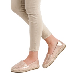 Lucky Shoes Espadrile cu jeturi roz 2 Lucky Shoes Espadrile cu jeturi roz 2