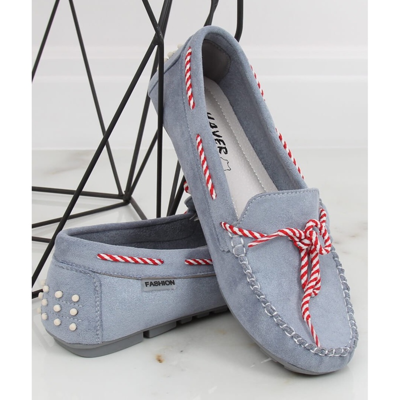 Mocasini dama albastru MH04 Albastru 1