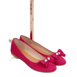 Balerini femei fucsia 6244 Fuchsia roz 2