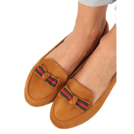 Mocasini dama camel JM6690Q Camel maro 2