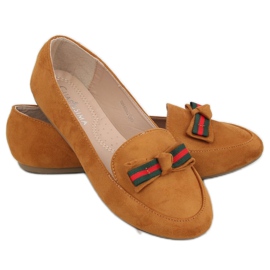 Mocasini dama camel JM6690Q Camel maro 1