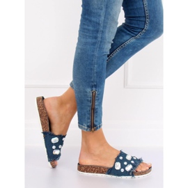 CK100 D.BLUE papuci blugi bleumarin albastru marin 1