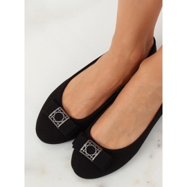 Balerini dama negre JM6675Q Negru 1