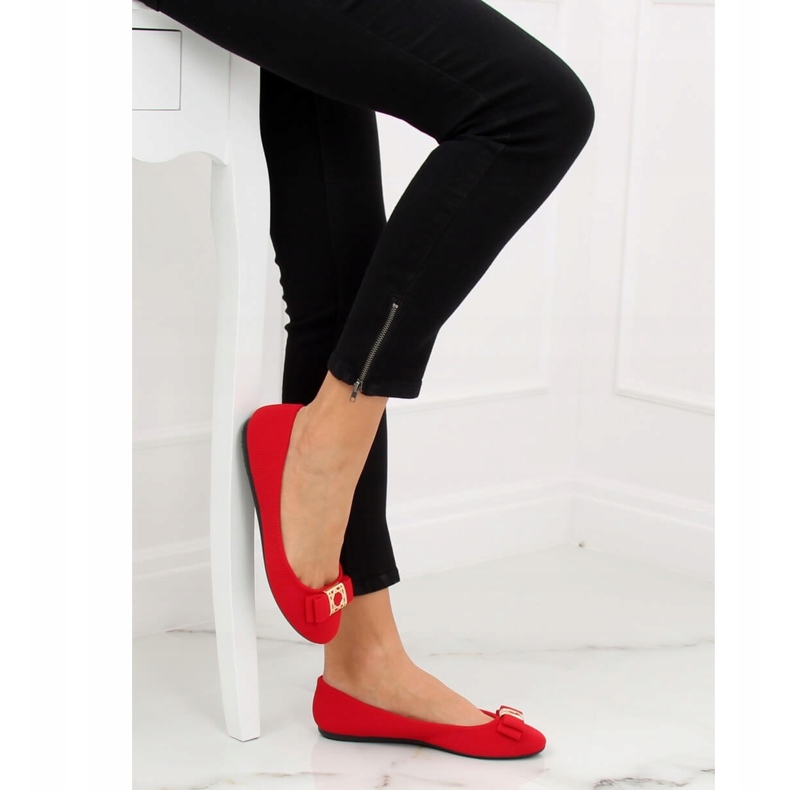 Balerini de femei roșii JM6675Q Rojo roșu 1