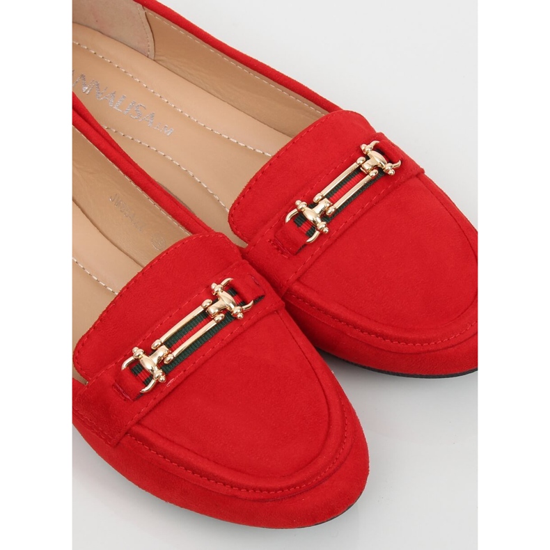 Mocasini de damă roșii JM8542Z Rojo roșu 1