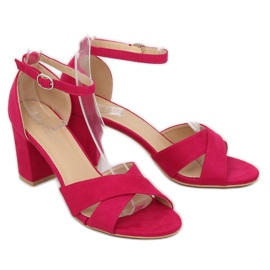 Sandale roz FH-3M26 Fuchsia pe stâlp 1