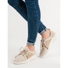 Încălțăminte textilă la modă maro 1 Încălțăminte textilă la modă maro 1