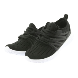 Branț din piele Bartek 55114 Pantofi sport negri negru 3 Branț din piele Bartek 55114 Pantofi sport negri negru 3