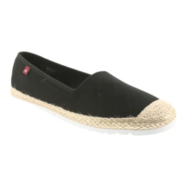 Big Star Espadrile cu balerini mari stele 274727 negru galben 1
