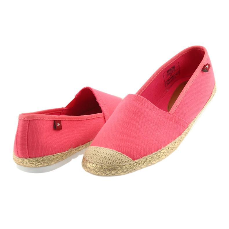 Big Star Espadrilles pentru femei 274731 roz-coral 4