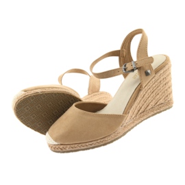 Sandale Big Star espadrile 274A169 C.beż maro 5