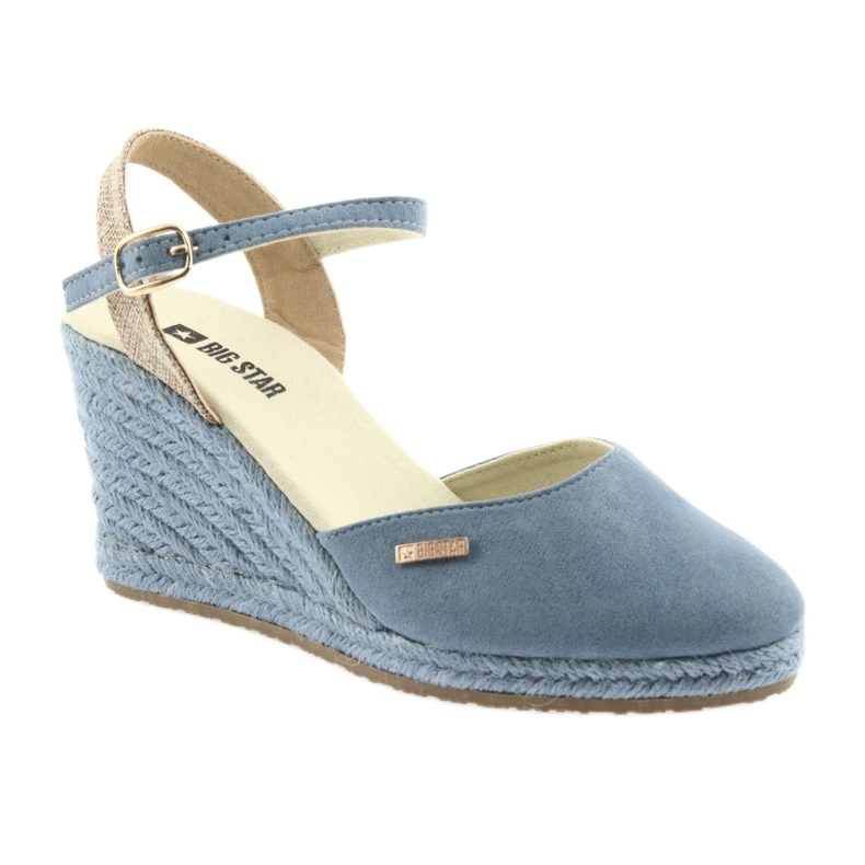 Sandale espadrile Big Star 274193 Albastru 1