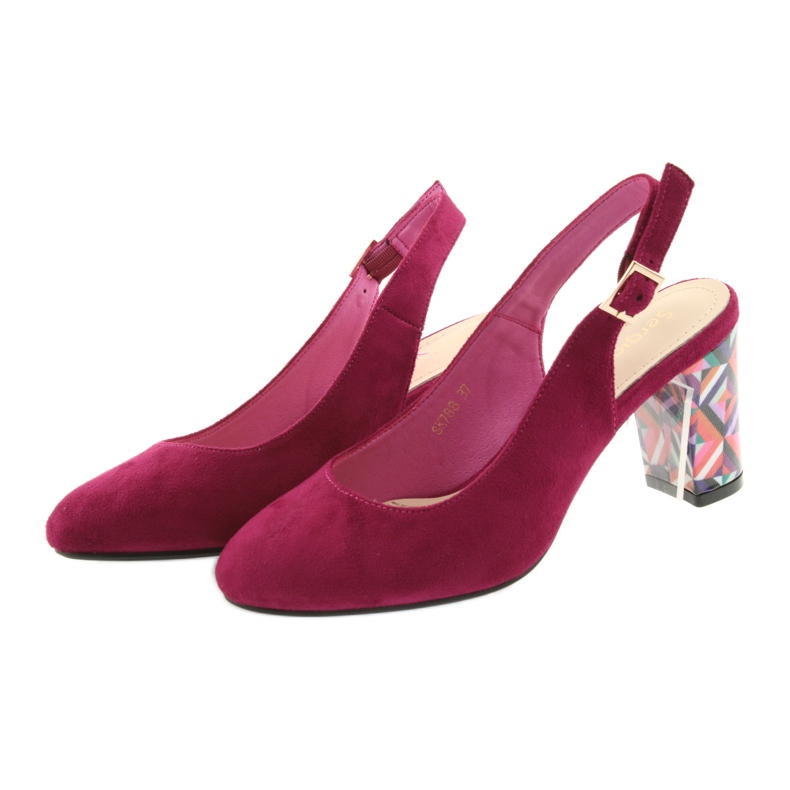 Sandale pe postul lui Sergio Leone 788 roz 3