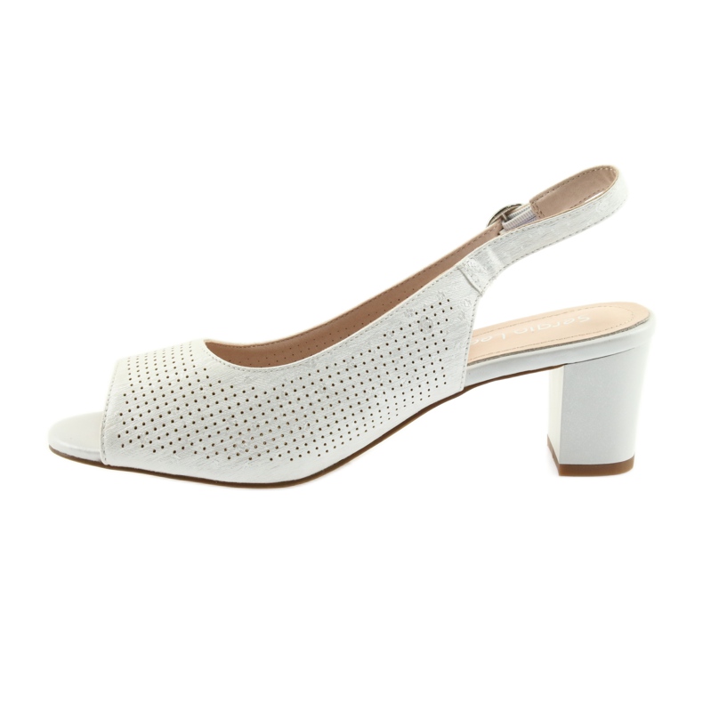 Sandale pe post de Sergio Leone 794 argintiu gri 2