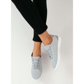 Adidași gri pentru femei 7062-Y Gri 2
