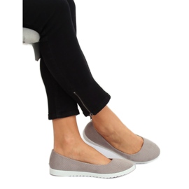 Balerini dama gri 7845-P Gri 2