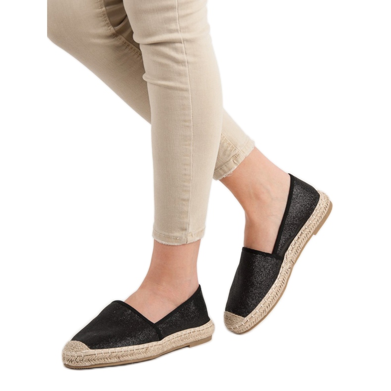 Anesia Paris Espadrile casual negru 1