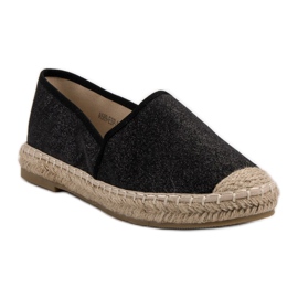 Anesia Paris Espadrile casual negru 2