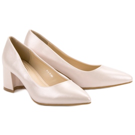 Pompele pe un stâlp maro roz 1 Pompele pe un stâlp maro roz 1