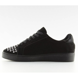 Adidasi femei negre G253 Black II-GAT negru 1