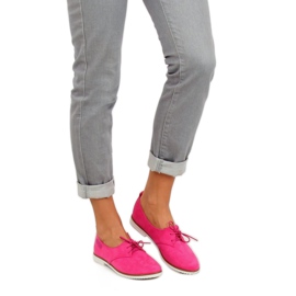 Mocasini dama fucsia 6907-BL Fushia roz 2 Mocasini dama fucsia 6907-BL Fushia roz 2