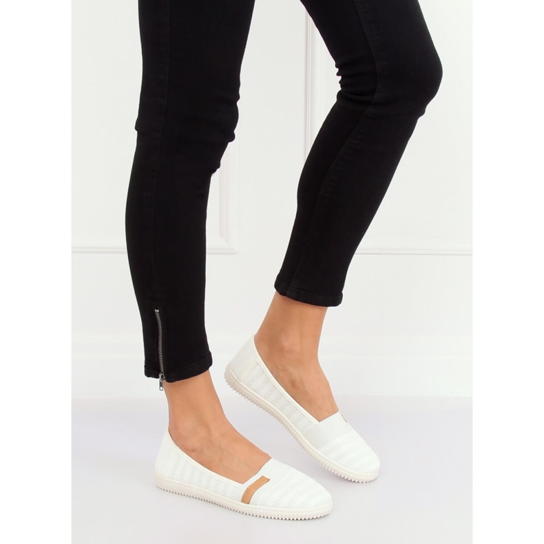 Balerini albi pentru femei XJ-2959 Alb 2