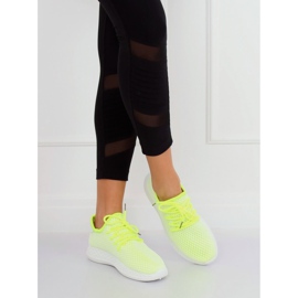 Pantofi sport galbeni 7760-Y verzi 2