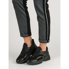 Adidași adezivi negru 2 Adidași adezivi negru 2