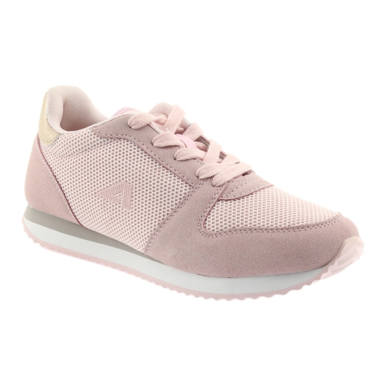Pantofi sport Lt.pink American Club FH10 galben roz 1
