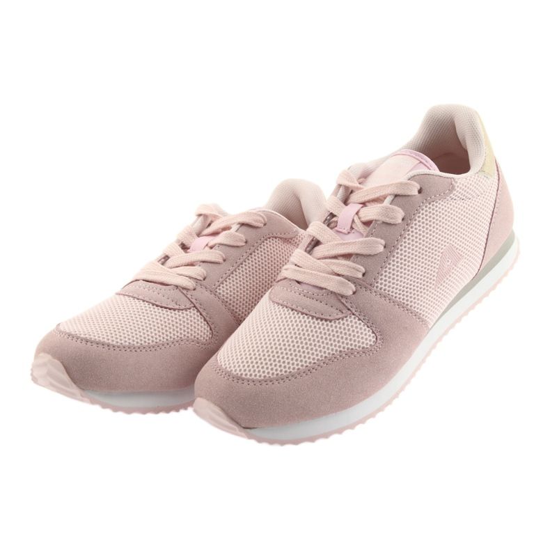 Pantofi sport Lt.pink American Club FH10 galben roz 3