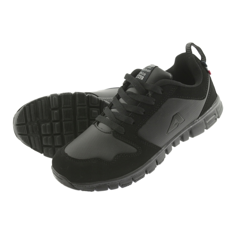 American Club Pantofi sport pentru femei americani FH16 Negru 5
