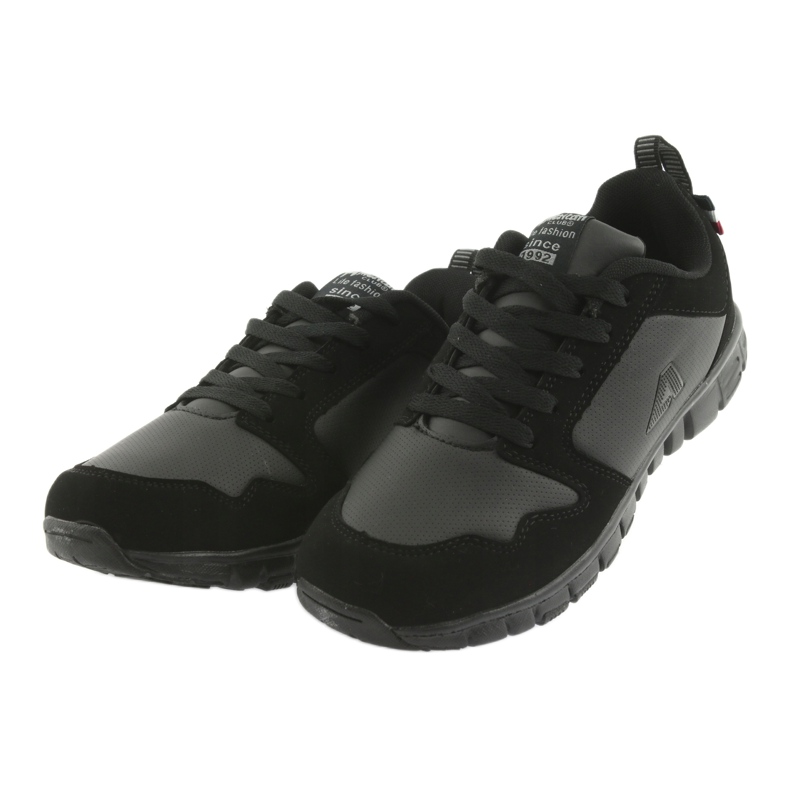 American Club Pantofi sport pentru femei americani FH16 Negru 3