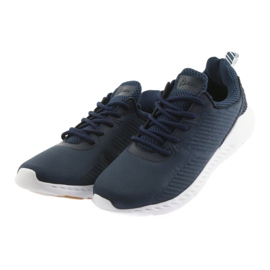 American Club Pantofi sport americani FH08 bleumarin albastru 3