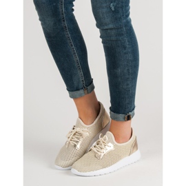 SHELOVET Pantofi sport cu plasă galben 1 SHELOVET Pantofi sport cu plasă galben 1